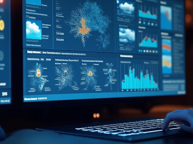 Weather intelligence platform dashboard with predictive analytics